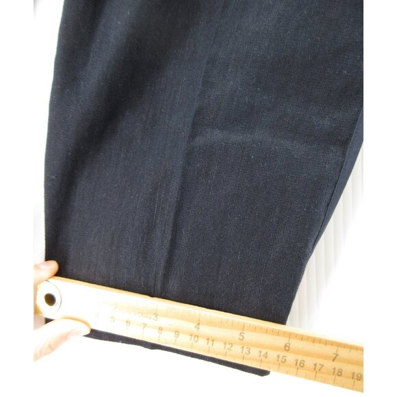 Vince Pants 32 Navy Linen Blend Jogger Tapered Drawstring Pleated 32X26 - Picture 6 of 10